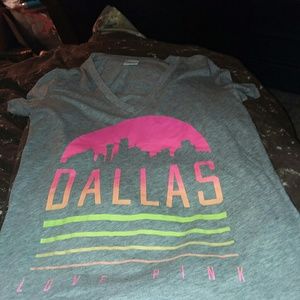 Pink logo shirt
